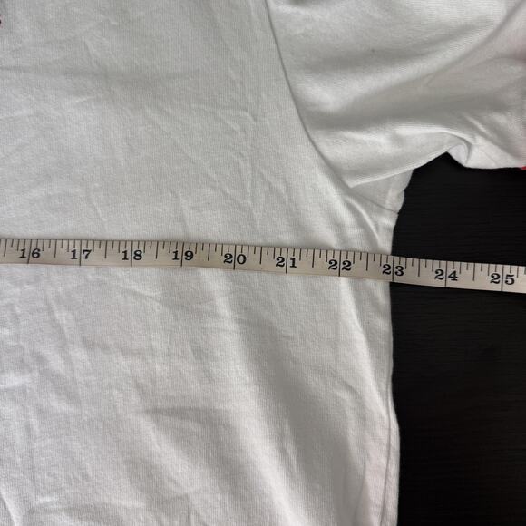 Girls Don't Cry Shirt Mens Large Ringer Tee Embroidered Logo Verdy Los Angeles - Picture 11 of 13